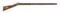 (A) INLAID HALF STOCK PERCUSSION RIFLE SIGNED B. HAYDEN.