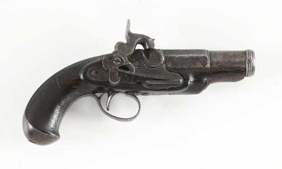 (A) UNKNOWN DERRINGER PERCUSSION PISTOL.