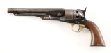 (A) US MARTIAL COLT 1860 ARMY SINGLE ACTION PERCUSSION REVOLVER (1863).