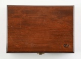 FACTORY COLT DOUBLE SAA PRESENTATION WOODEN CASE.