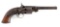 (A) ENGRAVED MASSACHUSETTS ARMS WESSON & LEAVITT BELT PERCUSSION REVOLVER.