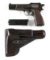 (C) WWII GERMAN FN HI POWER SEMI-AUTOMATIC PISTOL WITH HOLSTER.