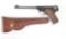 (C) COLT WOODSMAN .22 LR SEMI-AUTOMATIC PISTOL WITH HOLSTER (1934).