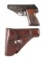 (C) WARTIME GERMAN ARMY MAUSER HSC SEMI-AUTOMATIC PISTOL.