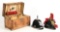 LOT OF 2: US ARMY DRESS HELMETS.