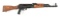 (M) ROMANIAN WASR 10/63 AK-47 SEMI-AUTOMATIC RIFLE.