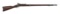 (A) US SPRINGFIELD MODEL 1868 TRAPDOOR RIFLE.
