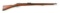 (A) SPANDAU MODEL 1871/84 MAUSER BOLT ACTION RIFLE.