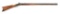 (A) S. HAWKEN MARKED PERCUSSION RIFLE.