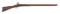 (A) NORTHWEST FLINTLOCK TRADE GUN BY BARNETT.