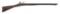(A) COMPOSITE FLINTLOCK TRADE RIFLE.