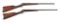 (C) LOT OF TWO: A PAIR OF REMINGTON NO.4 ROLLING BLOCK SINGLE SHOT RIFLES.