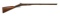 (A) EUROPEAN SIDE BY SIDE PERCUSSION HAMMER SHOTGUN.