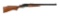 (C) SAVAGE MODEL 24J-DJ OVER UNDER COMBINATION RIFLE SHOTGUN.