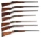 (C) LOT OF 7: BOLT ACTION AND BREAK ACTION SHOTGUNS.
