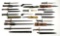 LOT OF 13: US AND EUROPEAN BAYONETS.