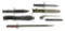 LOT OF 4: BAYONETS.