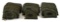 LARGE LOT OF QUILTED HEAVY DUTY ZIPPERED HANDGUN CASES.