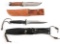 LOT OF 2: GERBER AND CATTARAUGUS KNIVES.