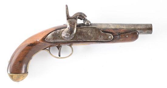 (A) UNKNOWN EUROPEAN PERCUSSION PISTOL.