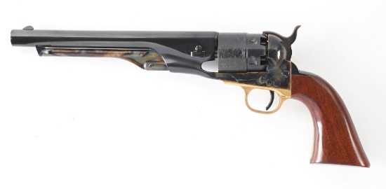 (A) CIMMARON ARMS MODEL 1860 ARMY PERCUSSION REVOLVER.