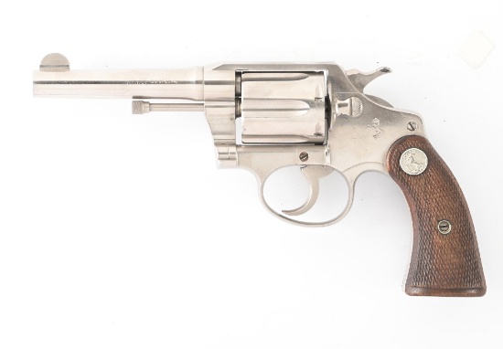 (C) COLT POLICE POSITIVE .38 SPECIAL DOUBLE ACTION REVOLVER.