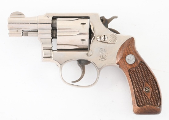(C) POST WAR SMITH & WESSON PRE-MODEL 30 DOUBLE ACTION REVOLVER.