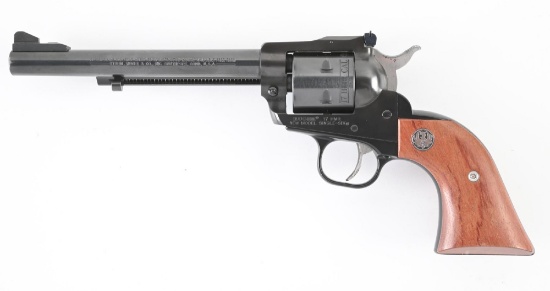(M) RUGER SINGLE SIX SINGLE ACTION RIMFIRE REVOLVER.