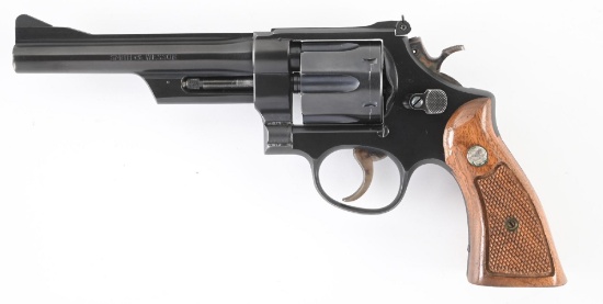 (M) SMITH & WESSON HIGHWAY PATROLMAN MODEL 28-2 DOUBLE ACTION REVOLVER.
