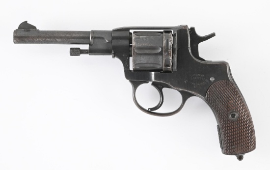 (C) RUSSIAN NAGANT MODEL 1895 DOUBLE ACTION REVOLVER.