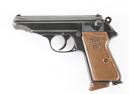 (C) EARLY WAR TIME WALTHER PP .32 ACP SEMI-AUTOMATIC PISTOL (1940).