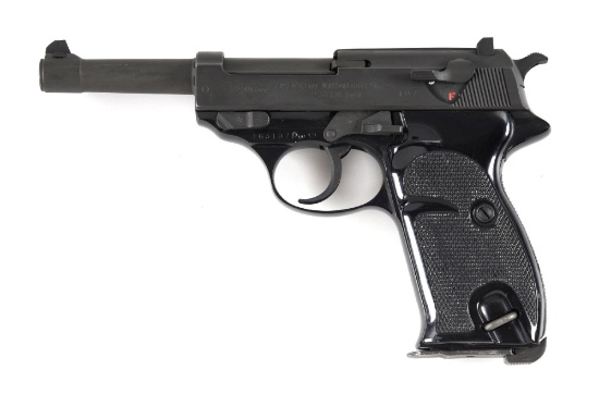 (C) POST WAR WALTHER P.38 9MM SEMI-AUTOMATIC PISTOL (1962).