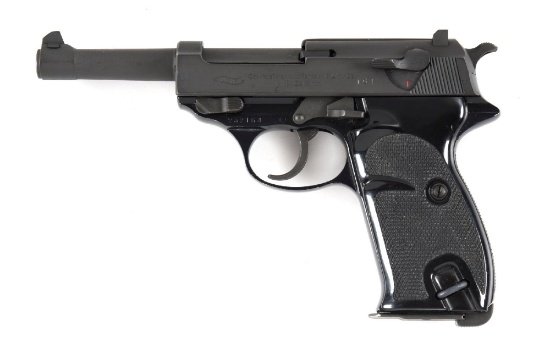 (C) POST-WAR WALTHER P.38 9MM SEMI-AUTOMATIC PISTOL (1963).