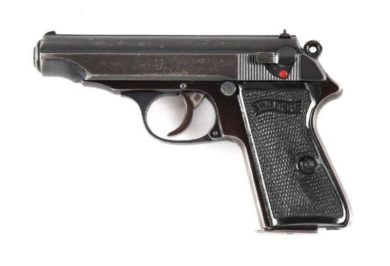 (C) WARTIME WALTHER PP .32 ACP SEMI-AUTOMATIC PISTOL (1942).