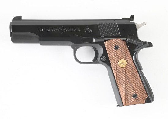 (M) COLT POST WAR SERVICE MODEL ACE 1911A1 SEMI-AUTOMATIC PISTOL.