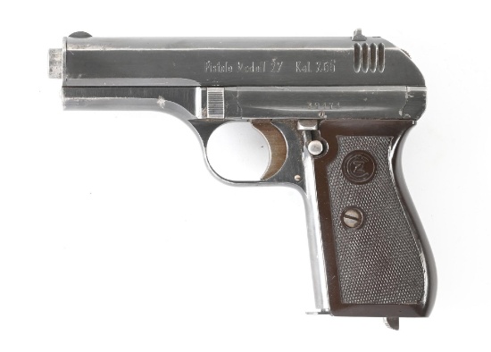 (C) VERY EARLY HIGH POLISH GERMAN CZ MODEL 27 SEMI-AUTOMATIC PISTOL.