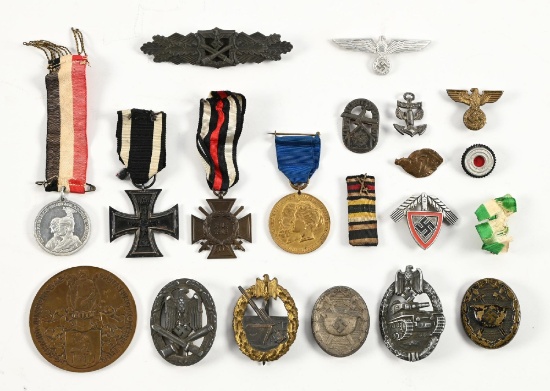 LARGE LOT OF WW2 ERA GERMAN MEDALS.