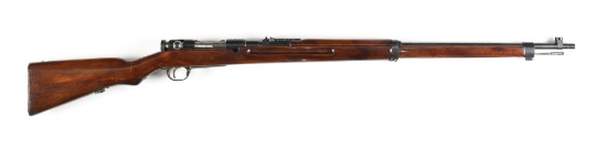 (C) JAPANESE TYPE 38 ARISAKA BOLT ACTION RIFLE.