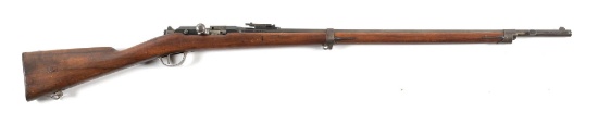 (A) CHATELLERAULT MLE 1874 M.80 GRAS BOLT ACTION RIFLE.