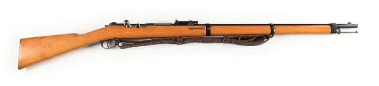 (A) SPANDAU MODEL 1871/84 MAUSER BOLT ACTION RIFLE.