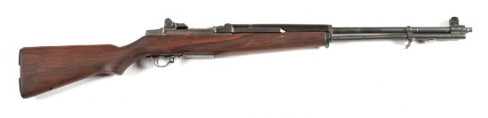 (C) INTERNATIONAL HARVESTER M1 GARAND SEMI-AUTOMATIC RIFLE.