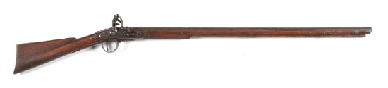 (A) NORTHWEST FLINTLOCK TRADE GUN BY BARNETT.