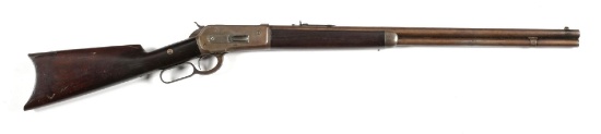 (A) WINCHESTER MODEL 1886 LEVER ACTION RIFLE (1889).