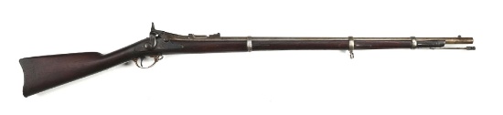 (A) U.S. SPRINGFIELD MODEL 1866 ALLIN CONVERSION TRAPDOOR RIFLE.
