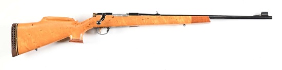 (C) CUTOM BARRELED ARISAKA BOLT ACTION RIFLE IN .257 ROBERTS.