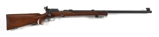 (C) PRE-WAR WINCHESTER MODEL 52 BOLT ACTION TARGET RIFLE (1938).