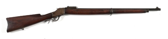 (C) WINCHESTER MODEL 1885 SINGLE SHOT FALLING BLOCK RIFLE.