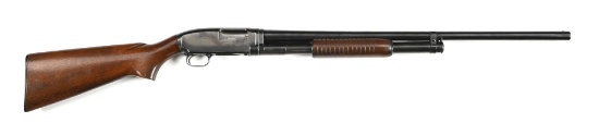 (C) WINCHESTER MODEL 12 TAKEDOWN SLIDE ACTION SHOTGUN.