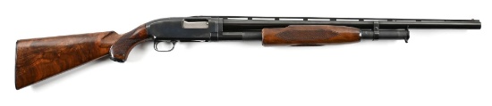 (C) BOXED WINCHESTER MODEL 12 SLIDE ACTION TAKEDOWN SHOTGUN.
