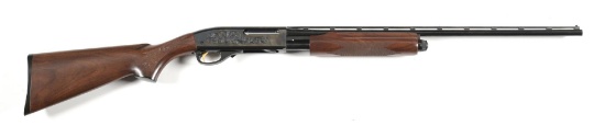 (M) DELUXE REMINGTON MODEL 870 WINGMASTER .410 SLIDE ACTION SHOTGUN.